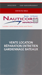 Mobile Screenshot of nauticorse.com